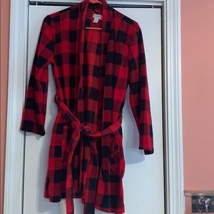 Buffalo Plaid Robe